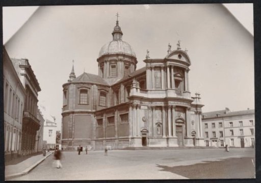 View of the Cathedral of Namur, Belgium