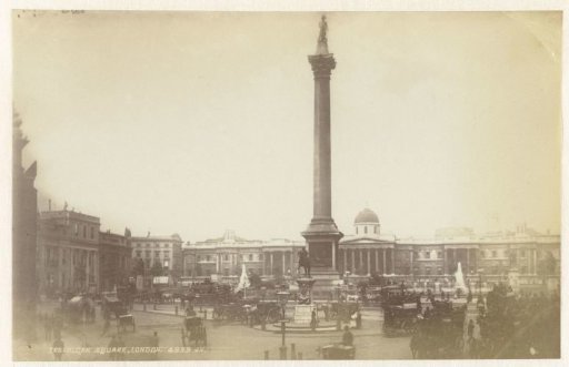 Nelson's Column on Trafalgar Square