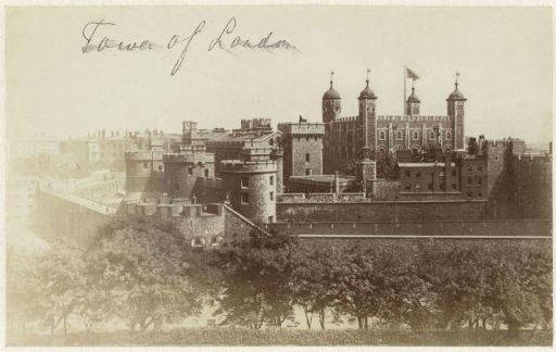 View of the Tower of London