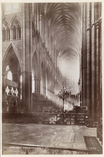 Interior of Westminster Abbey, London