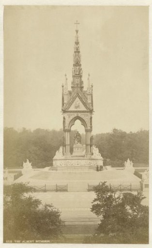 Monument to Prince Albert in Kensington Gardens, London