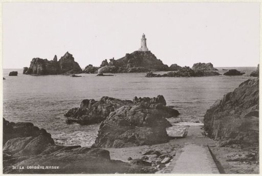 Lighthouse at La Corbière on Jersey