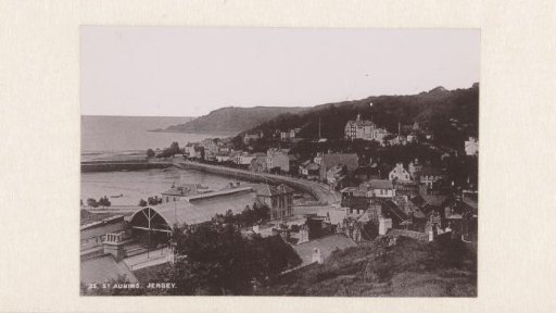 View of Saint Aubin situated on the coast of Jersey