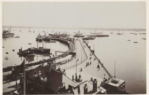 View of the Royal Pier of Southampton, England