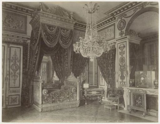 Bedroom of Napoleon Bonaparte in the Château of Fontainebleau