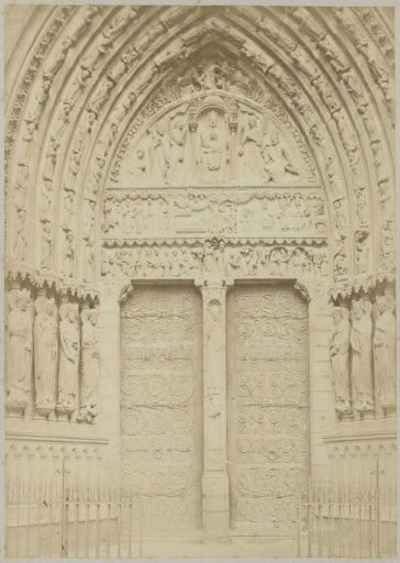 Portal of Notre-Dame in Paris