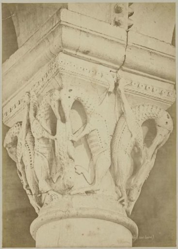 Capital of a church or monastery in La Charité-sur-Loire