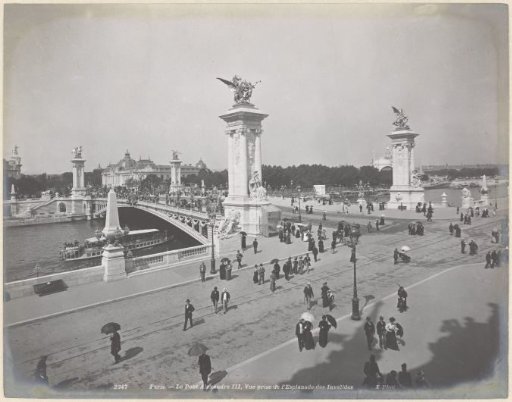 Pont Alexandre III over the Seine, Paris