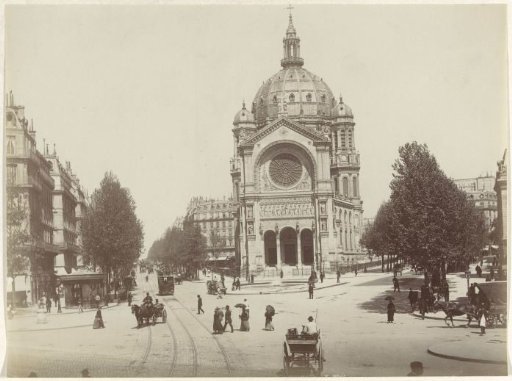 Boulevard Malesherbes and the Saint-Augustin, Paris