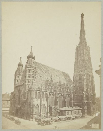 View of St. Stephen's Cathedral in Vienna, Austria