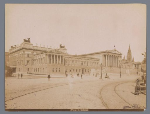 Parliament Building in Vienna, Austria