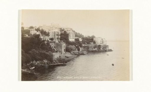 Houses on the coast near Dinard