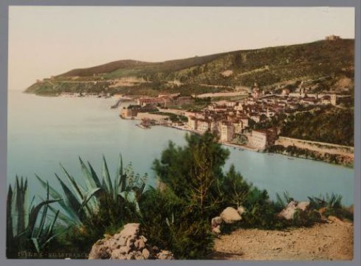 View of Villefranche-sur-Mer