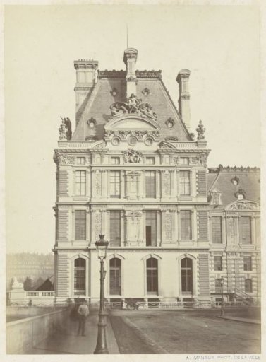 Pavilion of the Louvre in Paris