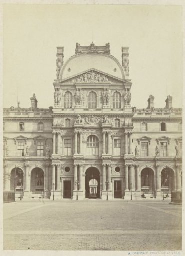 Pavilion of the Louvre in Paris