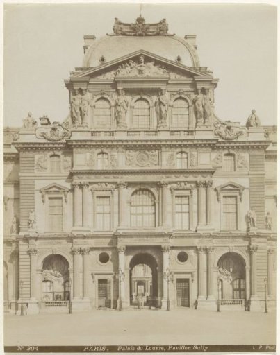 Sully Pavilion of the Louvre, Paris