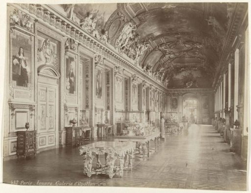 Gallery in the Louvre, Paris