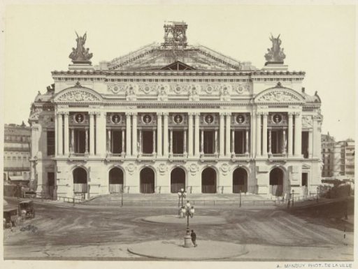 Exterior of the Opéra Garnier in Paris