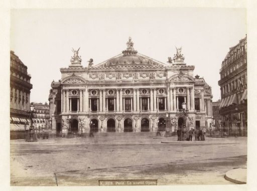 Exterior of the Opéra Garnier in Paris
