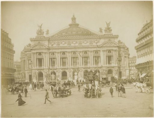 Facade of the Opéra Garnier, Paris