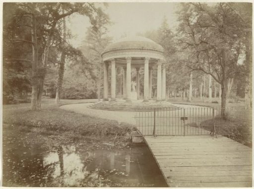 Temple of Love near the Petit Trianon in the gardens of Versailles