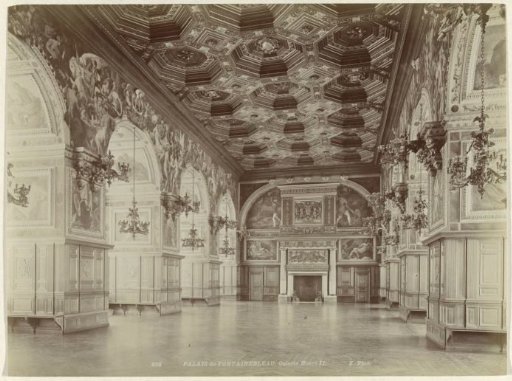 Gallery of Henry II in the Palace of Fontainebleau