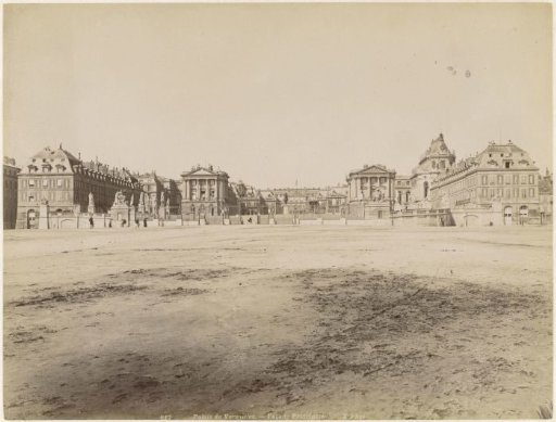 View of the Palace of Versailles