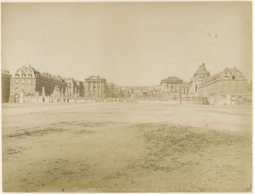 View of the Palace of Versailles