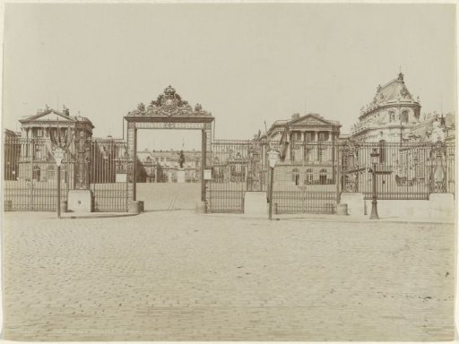 Entrance of the Palace of Versailles