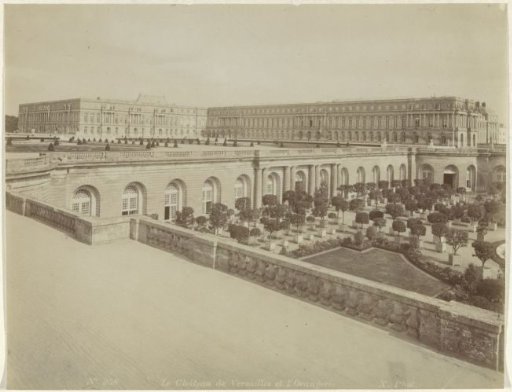 Palace of Versailles, with the Orangery in the foreground