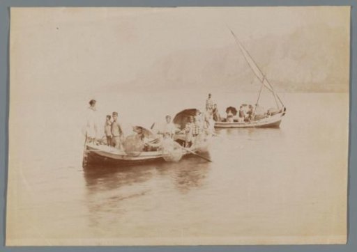Two fishing boats near Palermo