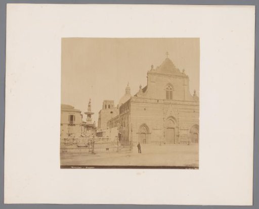 View of the Cathedral of Messina, Italy