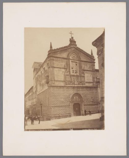 Exterior of Santa Maria della Scala at Messina, Italy