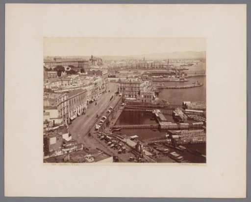 View of Santa Lucia in Naples, Italy