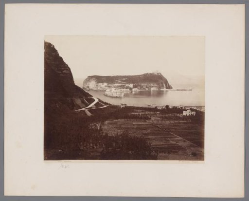 View of the island of Nisida in the bay of Naples, Italy