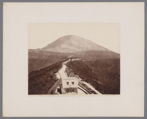 View of Vesuvius from the Observatory, Italy