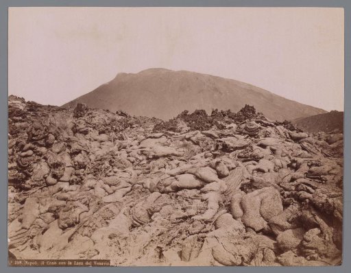 Petrified Lava near Vesuvius