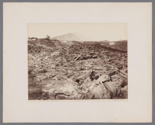 Lava Field near Vesuvius, Italy