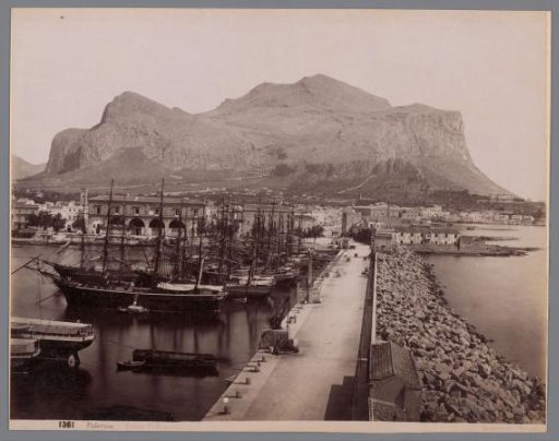 View of Monte Pellegrino and the Harbour of Palermo