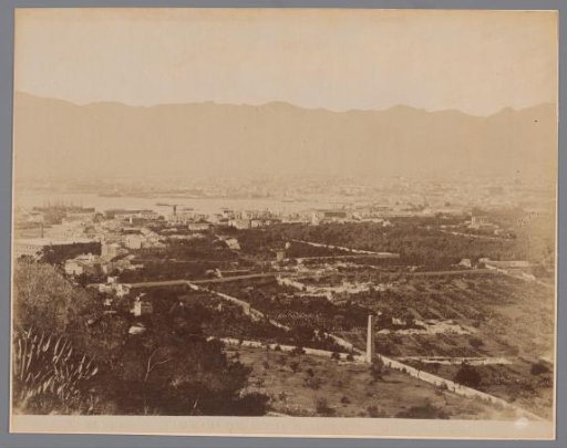 View from Monte Pellegrino over Palermo