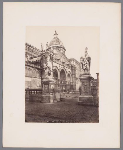 Exterior of the Cathedral of Palermo, Italy