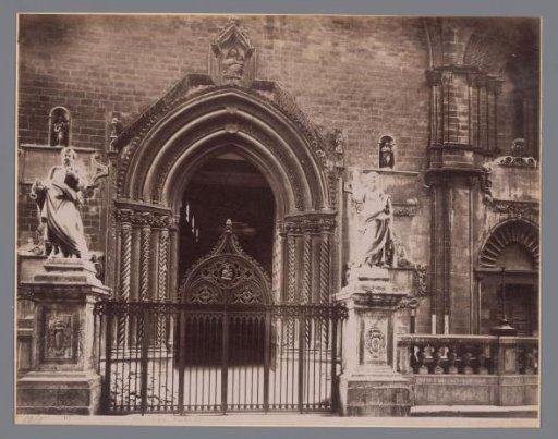 Main Portal of the Cathedral of Palermo, Sicily