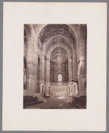 Interior of the cathedral of Palermo, Italy