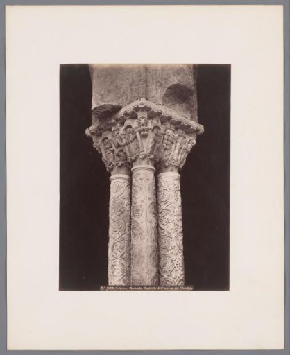 Capital in the monastery of Monreale