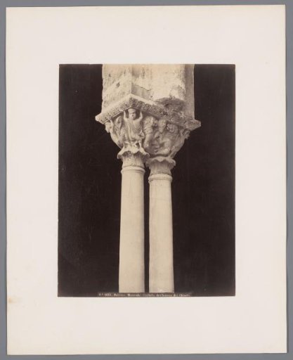 Capital in the monastery of Monreale