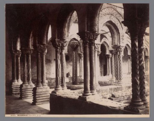 Cloister in the Benedictine monastery of Monreale