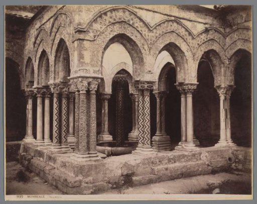 Cloister in the Benedictine monastery of Monreale