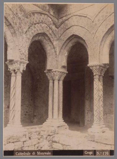 Courtyard of the cathedral of Monreale