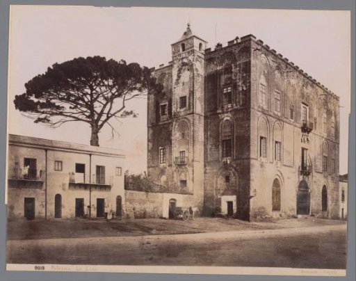 View of La Zisa in Palermo, Sicily
