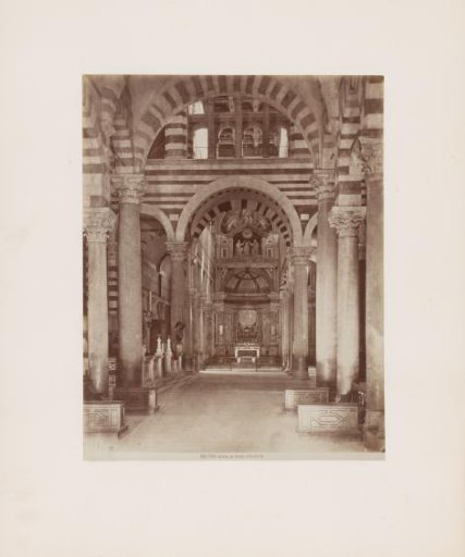 Interior of the cathedral of Pisa, Italy